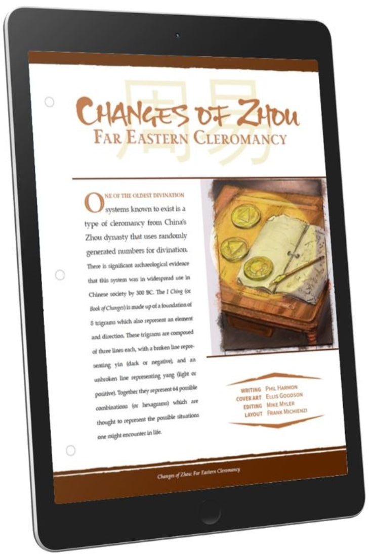 Changes of Zhou: Far Eastern Cleromancy (WOIN)