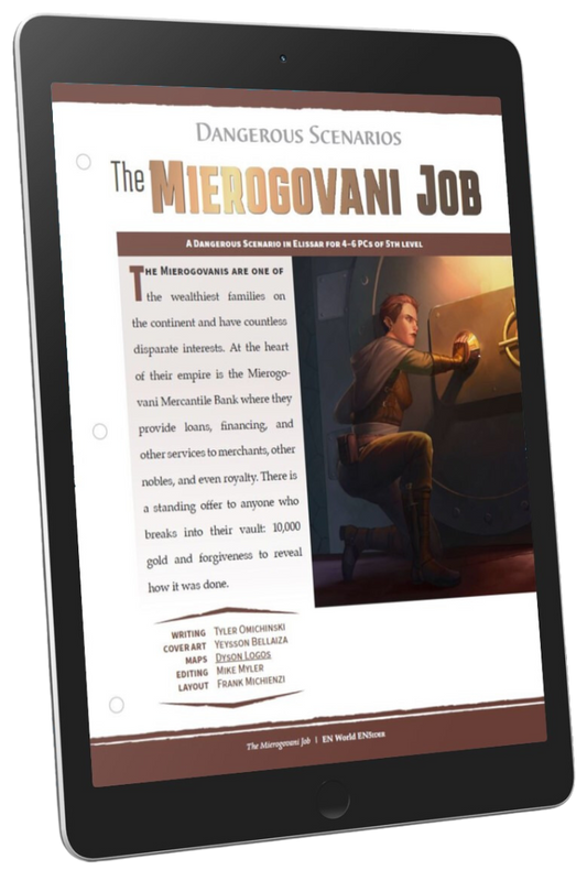 Dangerous Scenarios: The Mierogovani Job (D&D 5e)