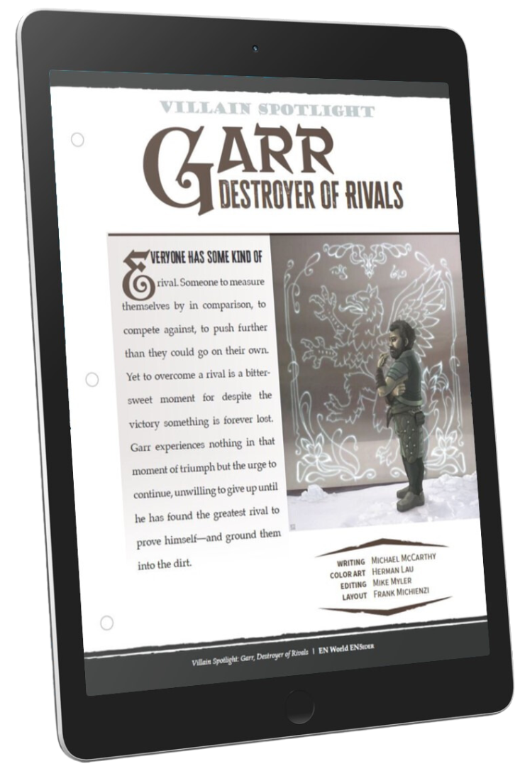 Villain Spotlight: Garr, Destroyer of Rivals