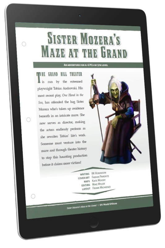 Adventure: Sister Mozera's Maze at the Grand (D&D 5e)