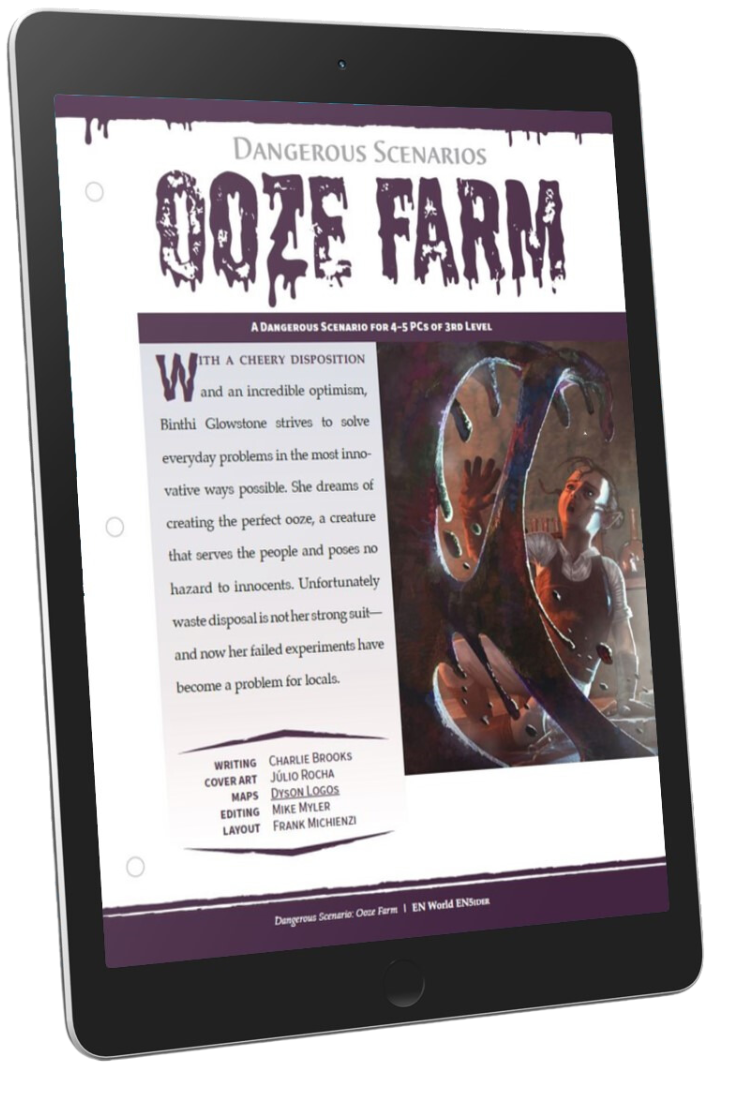 Dangerous Scenarios: Ooze Farm  (D&D 5e)