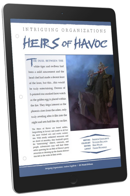 IO: Heirs of Havoc (D&D 5e)