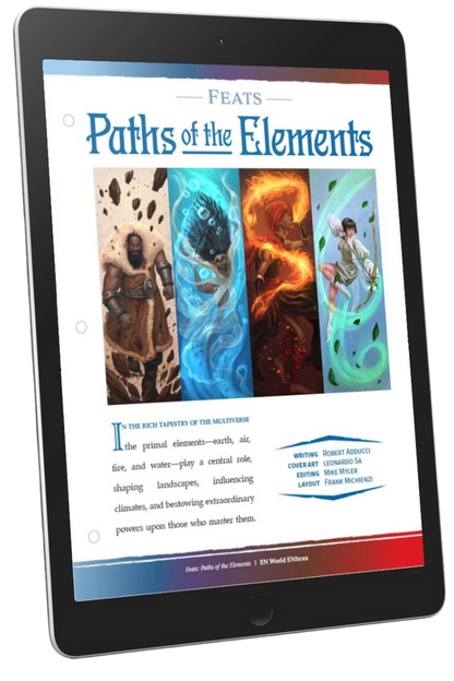 Feats: Paths of the Elements (D&D 5e)