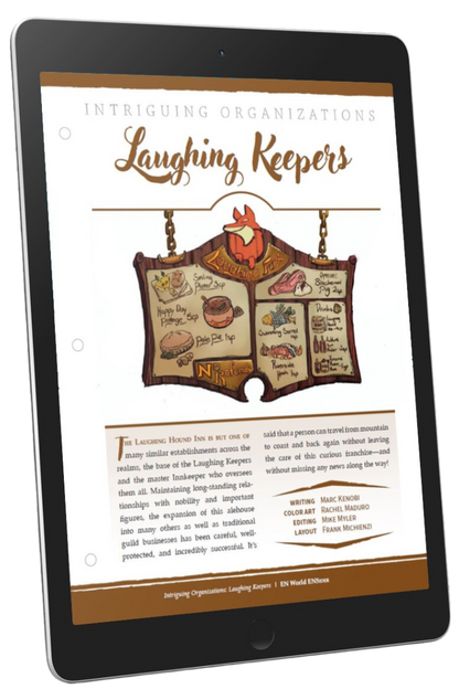 Intriguing Organizations: Laughing Keepers (D&D 5e)