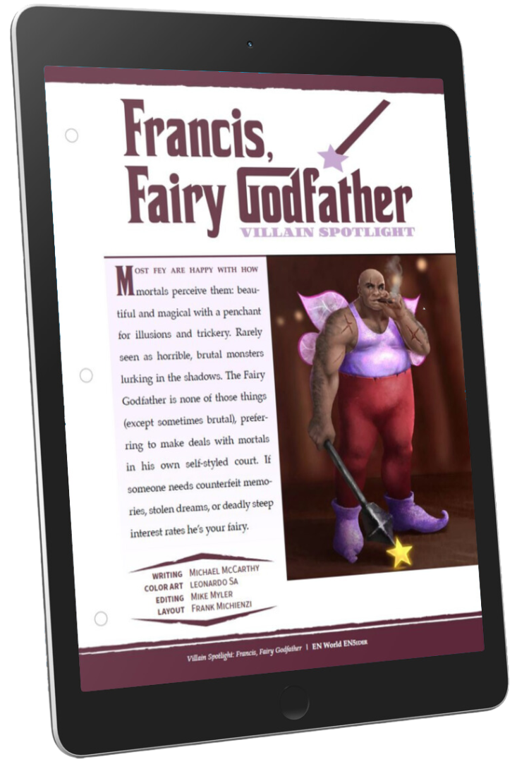 Villain Spotlight: Francis, Fairy Godfather (D&D 5e)