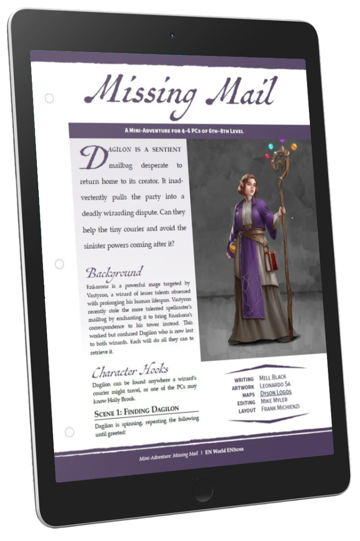 Mini-Adventure: Missing Mail (D&D 5e)