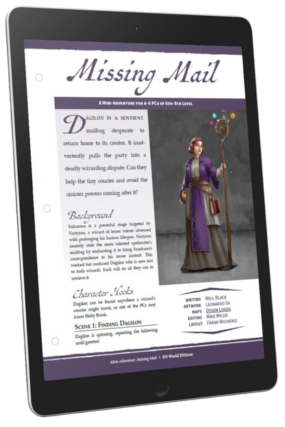 Mini-Adventure: Missing Mail (D&D 5e)