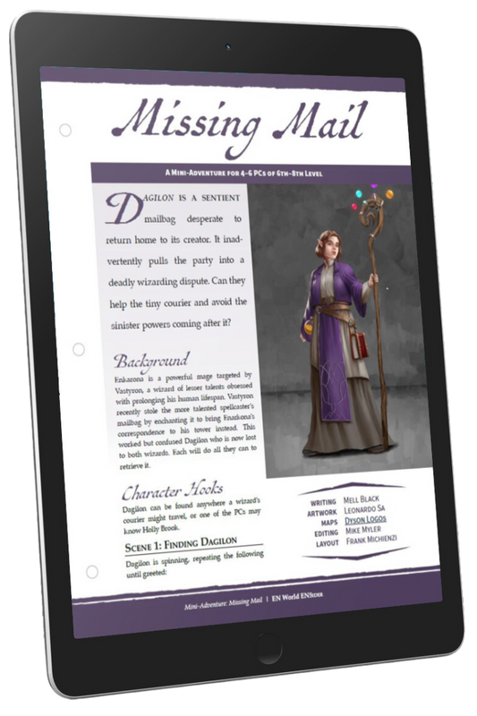 Mini-Adventure: Missing Mail (D&D 5e)