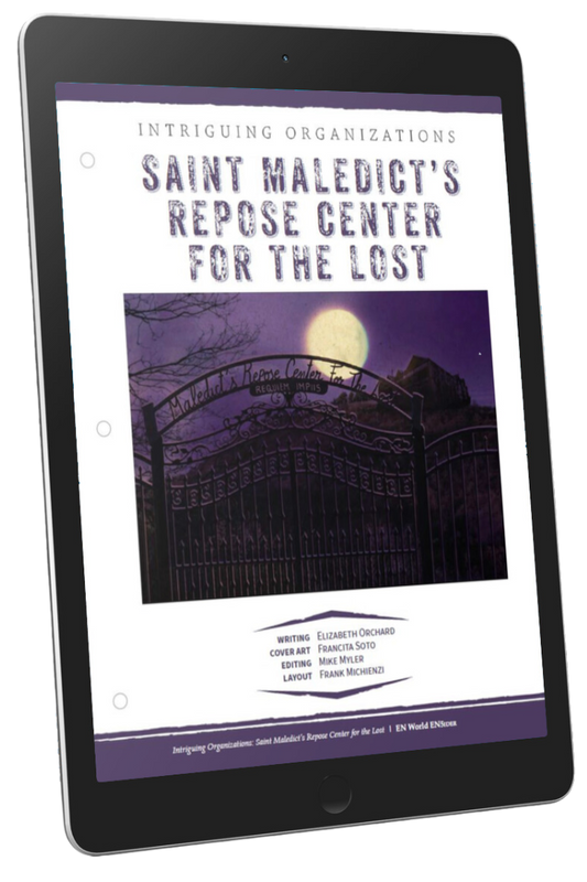 Intriguing Organizations: Saint Maledict's Repose Center For The Lost (D&D 5e)