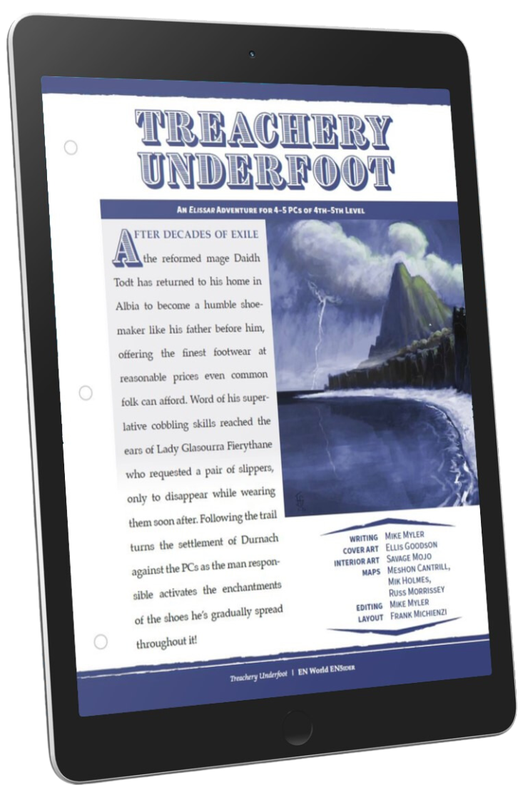 Adventure: Treachery Underfoot (D&D 5e)