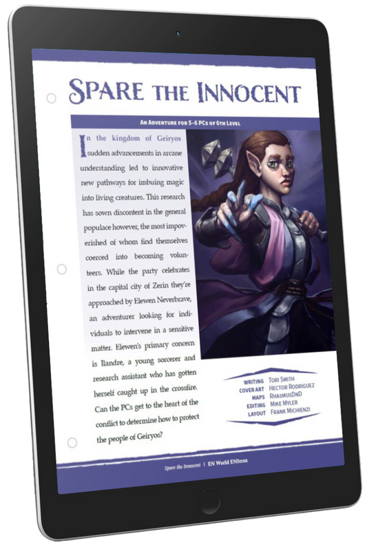 Adventure: Spare the Innocent (D&D 5e)