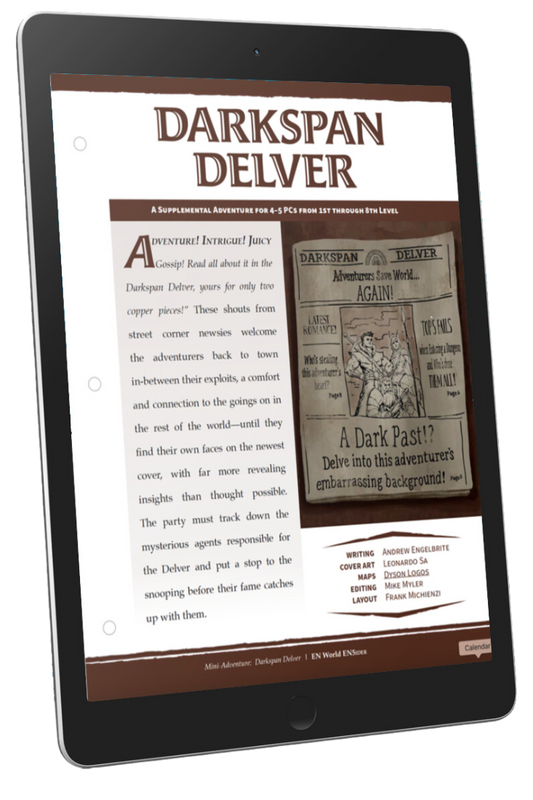 Darkspan Delver (D&D 5e)