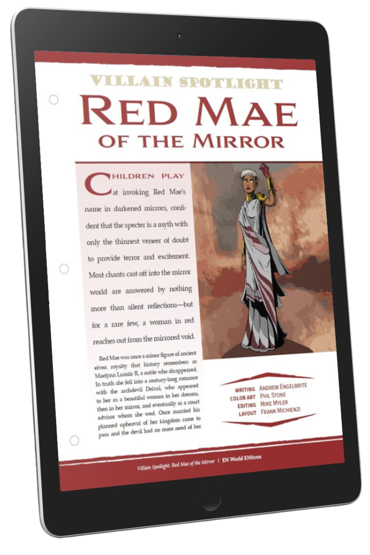 Villain Spotlight: Red Mae of the Mirror (D&D 5e)