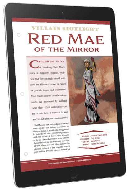 Villain Spotlight: Red Mae of the Mirror (D&D 5e)