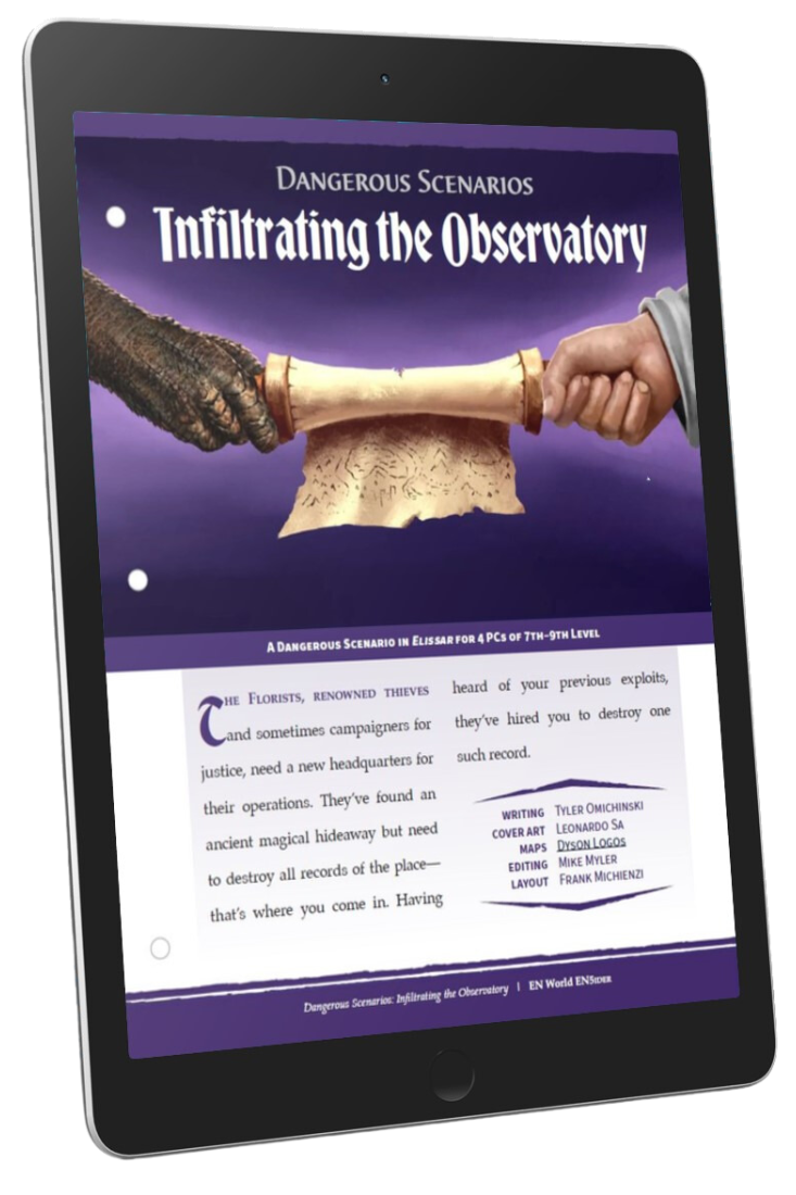 Dangerous Scenarios: Infiltrating the Observatory (D&D 5e)