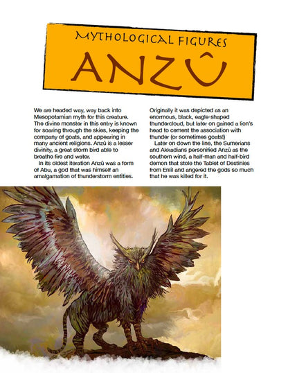 Mythological Figures: Anzû (WOIN)