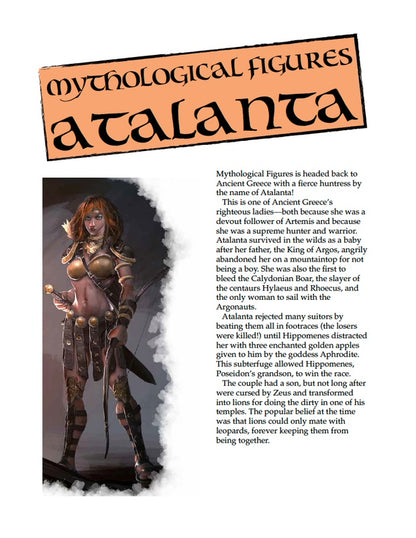 Mythological Figures: Atalanta (WOIN)