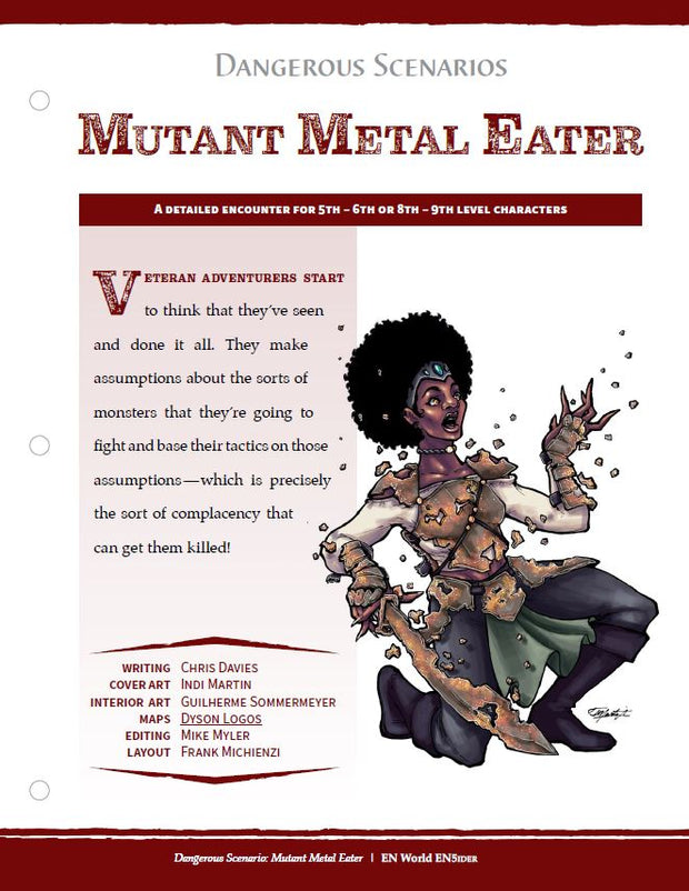 Dangerous Scenarios: Mutant Metal Eater (D&D 5e)