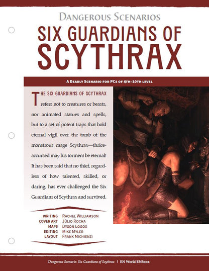 Dangerous Scenario: Six Guardians of Scythrax (D&D 5e)