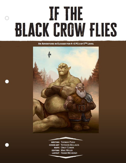 Adventure: If The Black Crow Flies (D&D 5e)