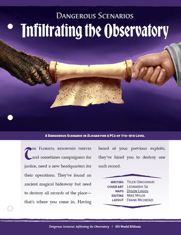Dangerous Scenarios: Infiltrating the Observatory (D&D 5e)