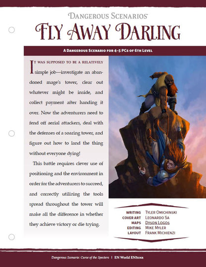 Dangerous Scenarios: Fly Away Darling (D&D 5e)