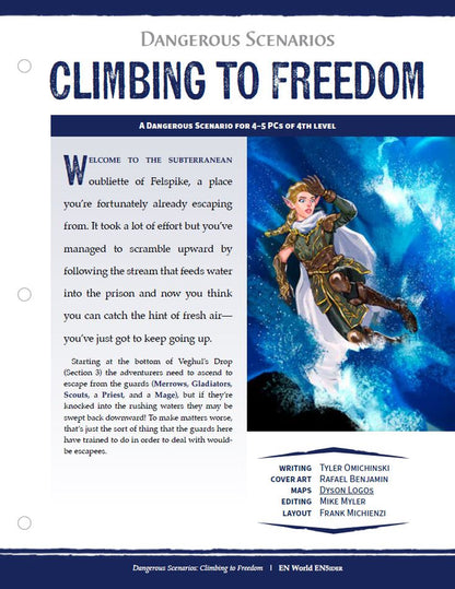 Dangerous Scenarios: Climbing to Freedom (D&D 5e)