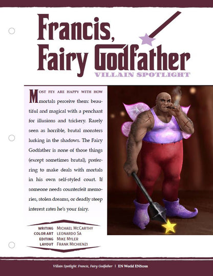Villain Spotlight: Francis, Fairy Godfather (D&D 5e)