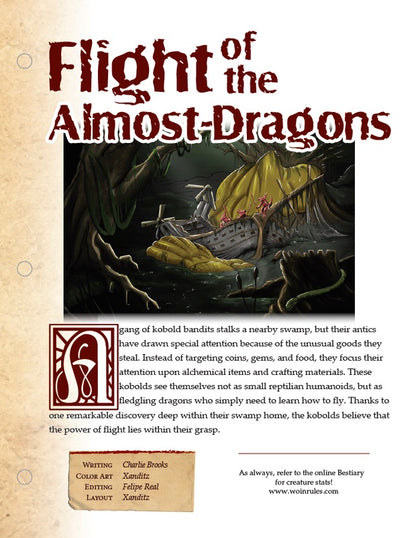 Flight of the Almost Dragons (WOIN)