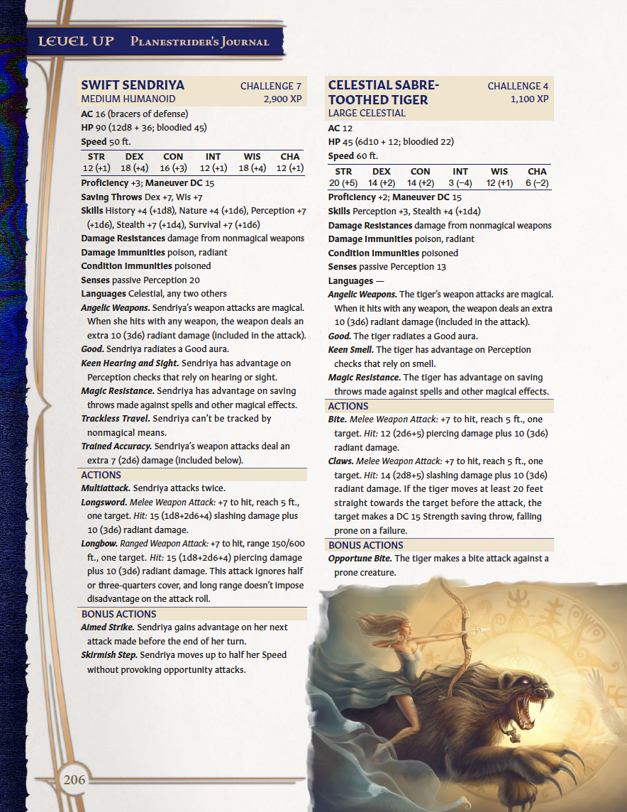 Planestrider's Journal for Level Up A5E and D&D 5E