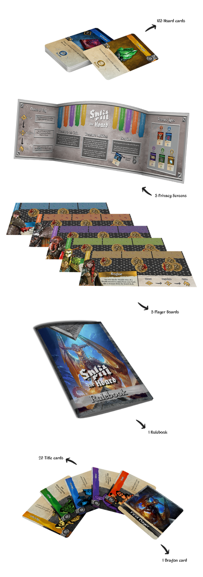 Split the Hoard: Card Game