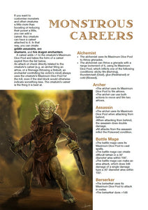 Monstrous Careers (WOIN)