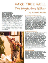 Load image into Gallery viewer, Fare Thee Well: The Wayfaring Qithar (WOIN)