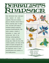 Load image into Gallery viewer, Herbalist&#39;s Knapsack (WOIN)