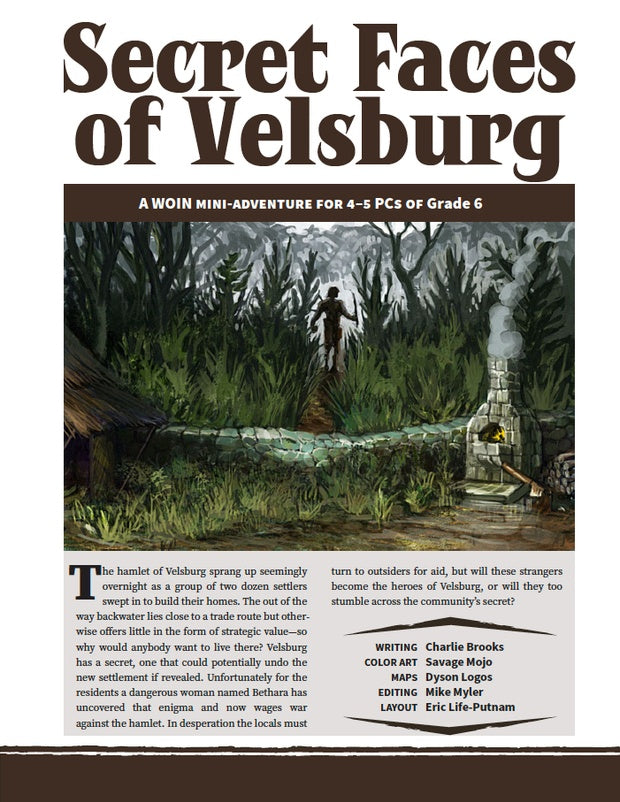 Secret Faces of Velsburg (WOIN)