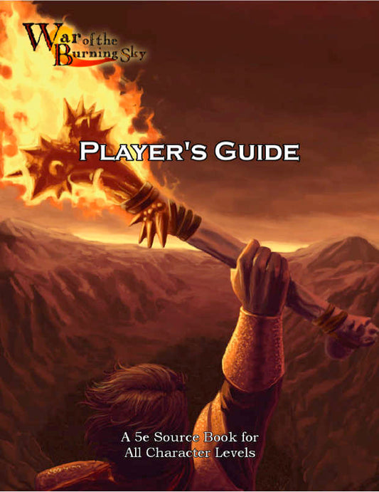 War of the Burning Sky Player's Guide