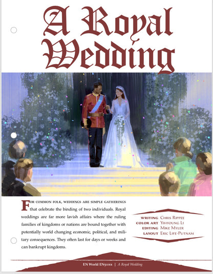 A Royal Wedding (D&D 5e)