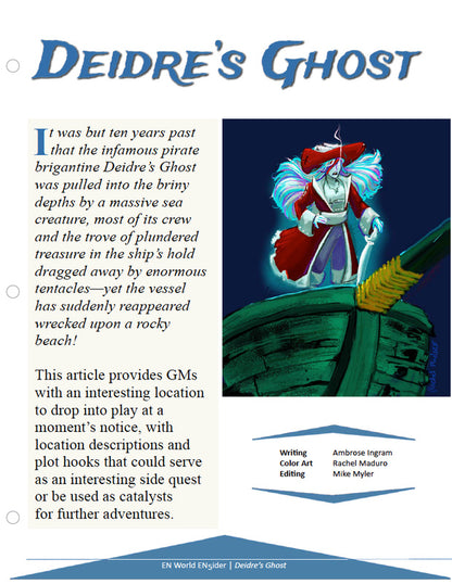 Deirdre's Ghost (D&D 5e)