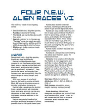 Load image into Gallery viewer, Four N.E.W. Alien Races VI (WOIN)