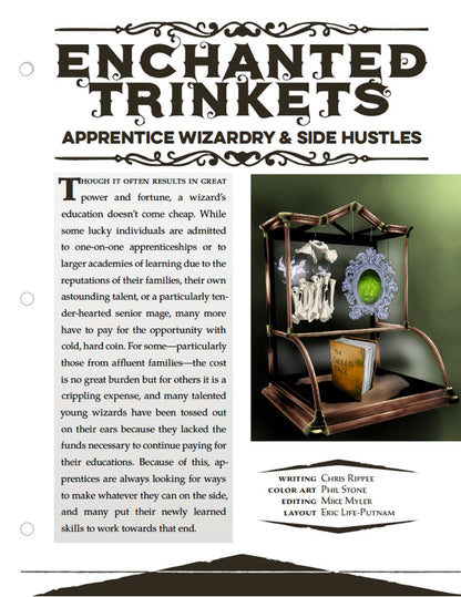 Enchanted Trinkets: Apprentice Wizardry & Side Hustles (WOIN)