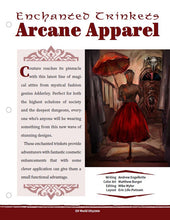 Load image into Gallery viewer, Enchanted Trinkets: Arcane Apparel (D&amp;D 5e)
