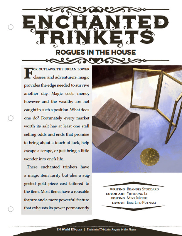 Enchanted Trinkets: Rogues in the House (D&D 5e) – EN Publishing