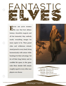 Fantastic Elves (D&D 5e)