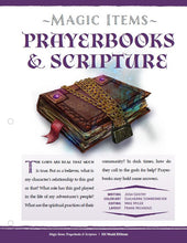 Load image into Gallery viewer, Magic Items: Prayerbooks &amp; Scripture (D&amp;D 5e)