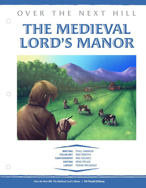 Over the Next Hill: The Medieval Lord's Manor (D&D 5e)