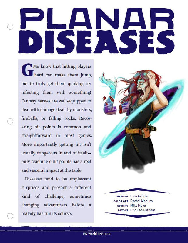 Planar Diseases (D&D 5e)