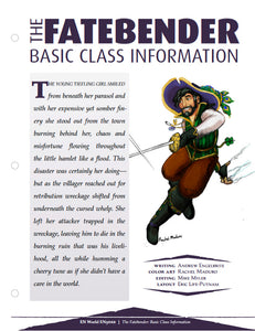 The Fatebender: Basic Class Information (D&D 5e)