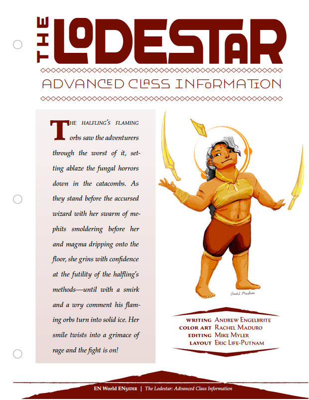 The Lodestar: Advanced Class Information (D&D 5e)