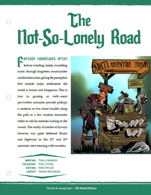 The Not-So-Lonely Road (D&D 5e)