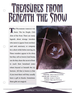 Treasures From Beneath The Snow (D&D 5e)